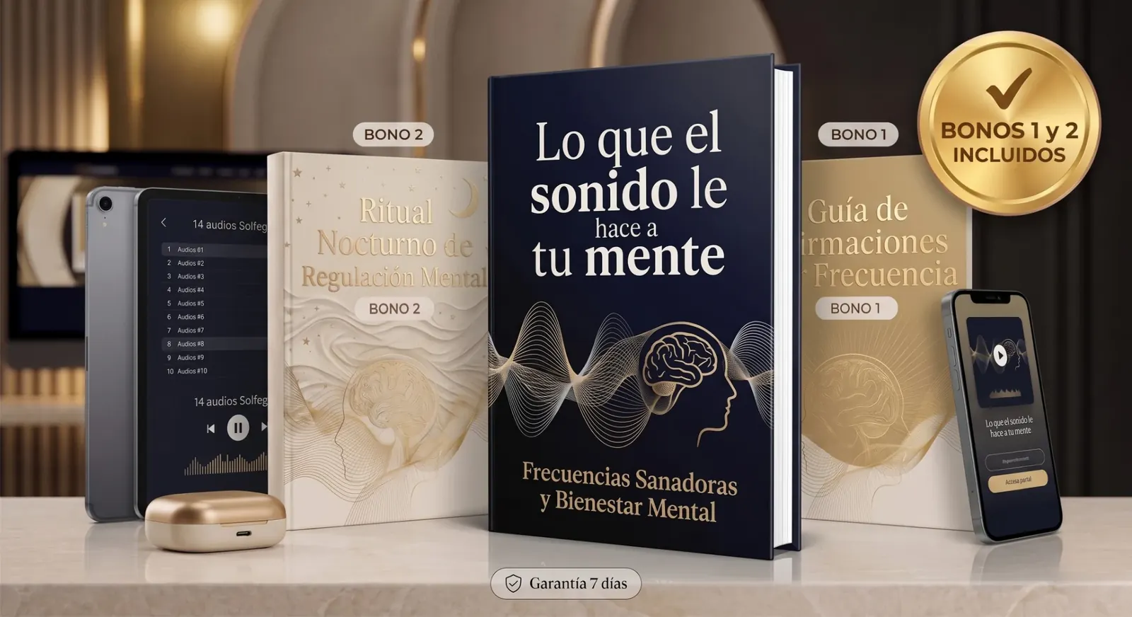 Pack Digital Archivo Solfeggio — Audios HD, Ebook y Bonos